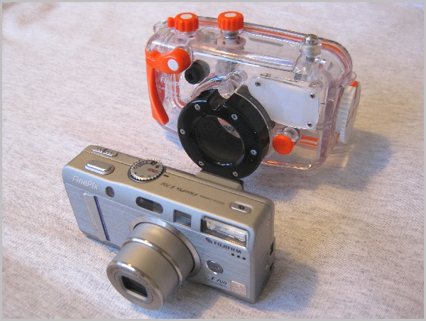 Fuji F700 Zoom with WP-FX700 Underwater Housing